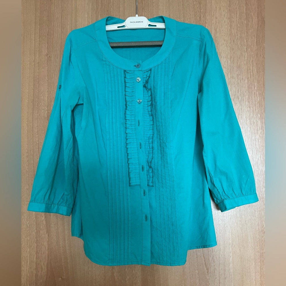 Button down cotton shirt - Medium